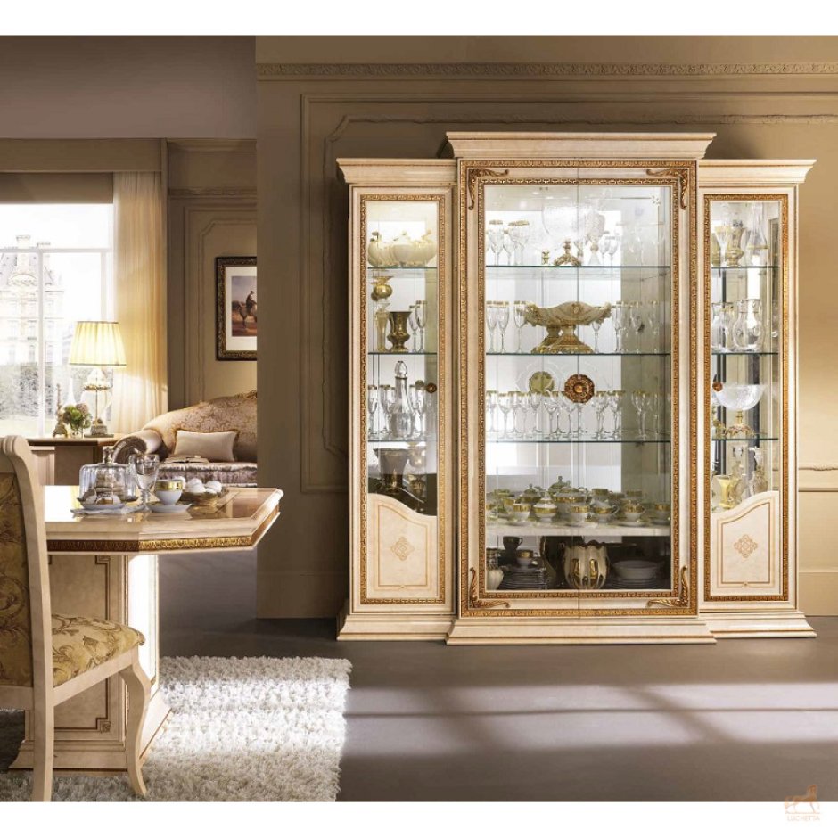Итальянская гостиная Leonardo фабрики arredo Classic