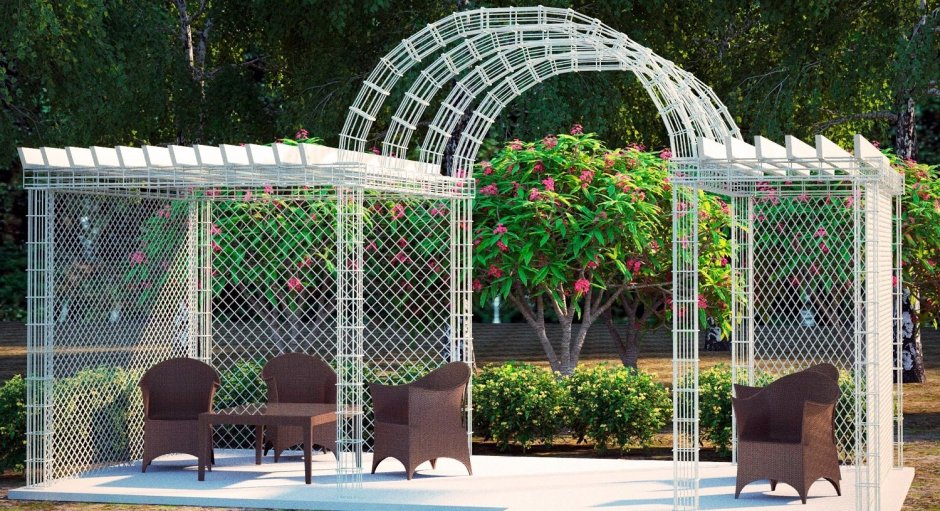 Пергола пластиковая