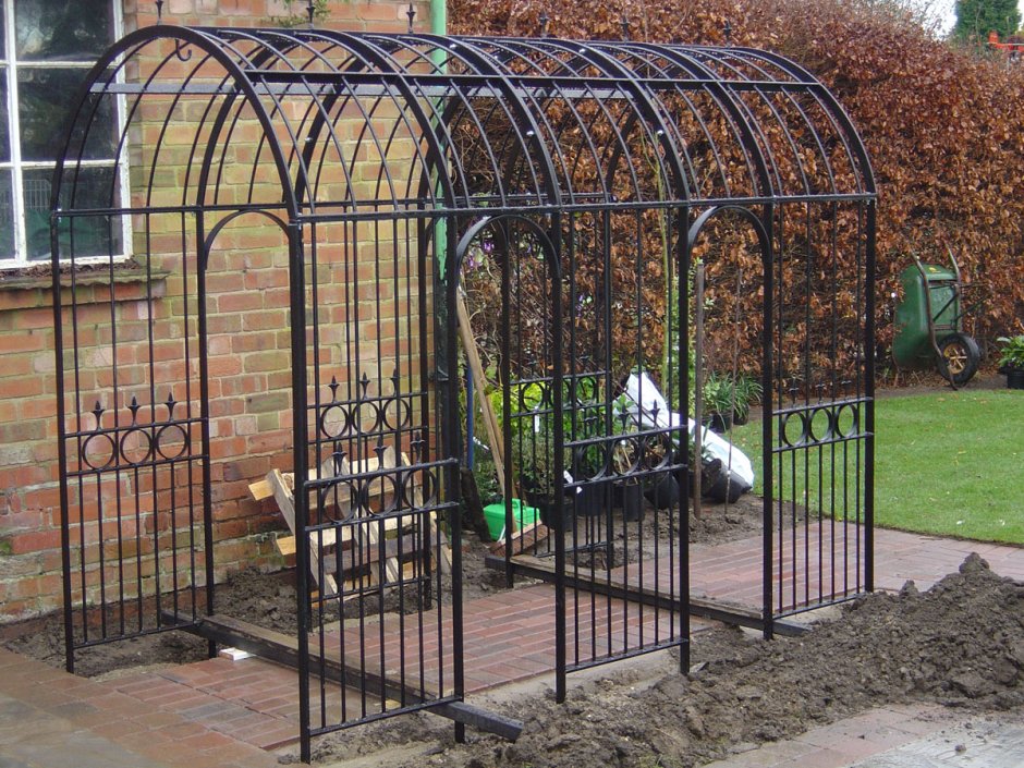 Пергола из металла