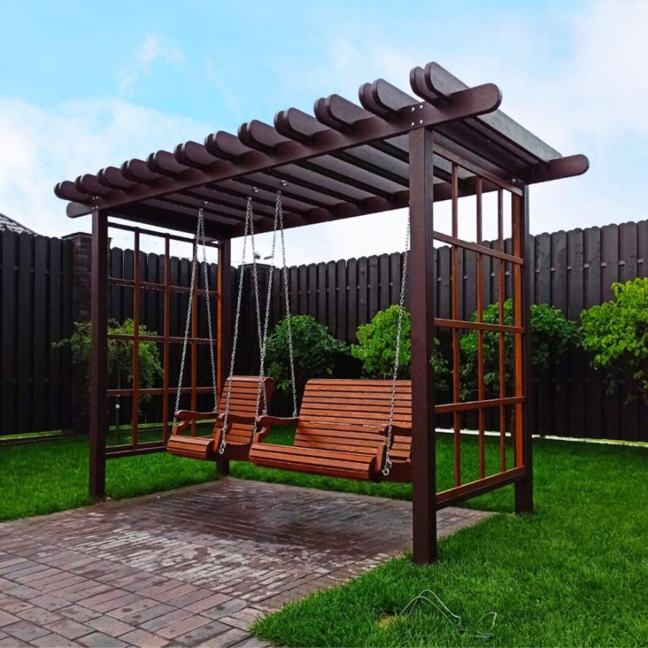 Пергола Садовая еачели