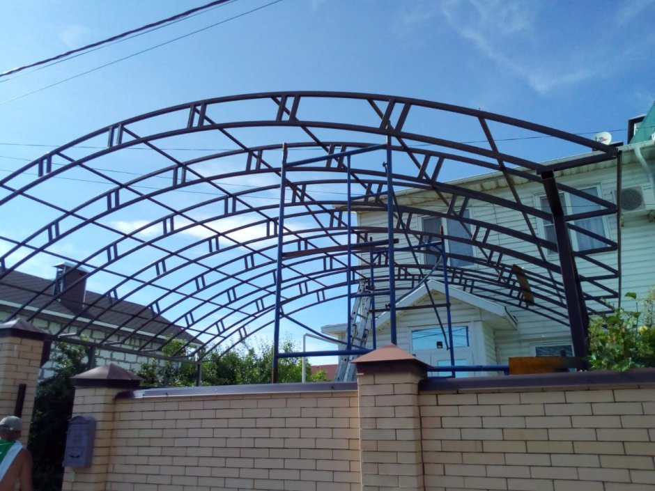 Навес для винограда