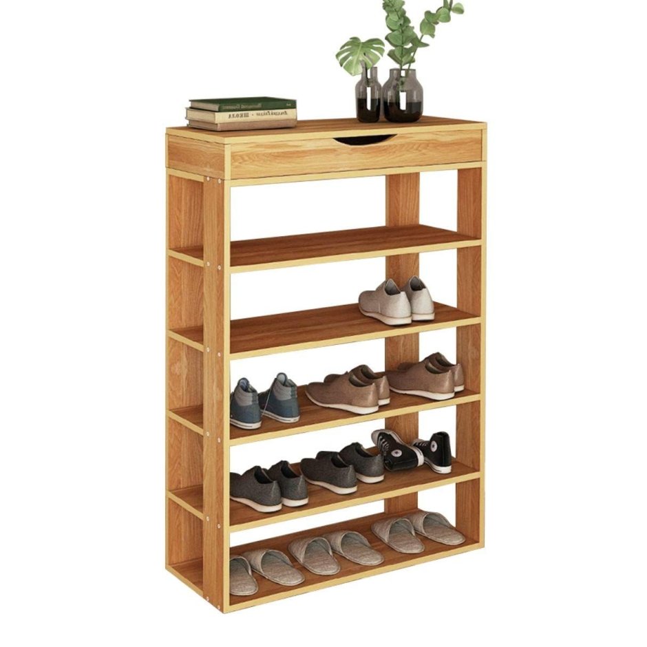 Shoe Wood Shelf
