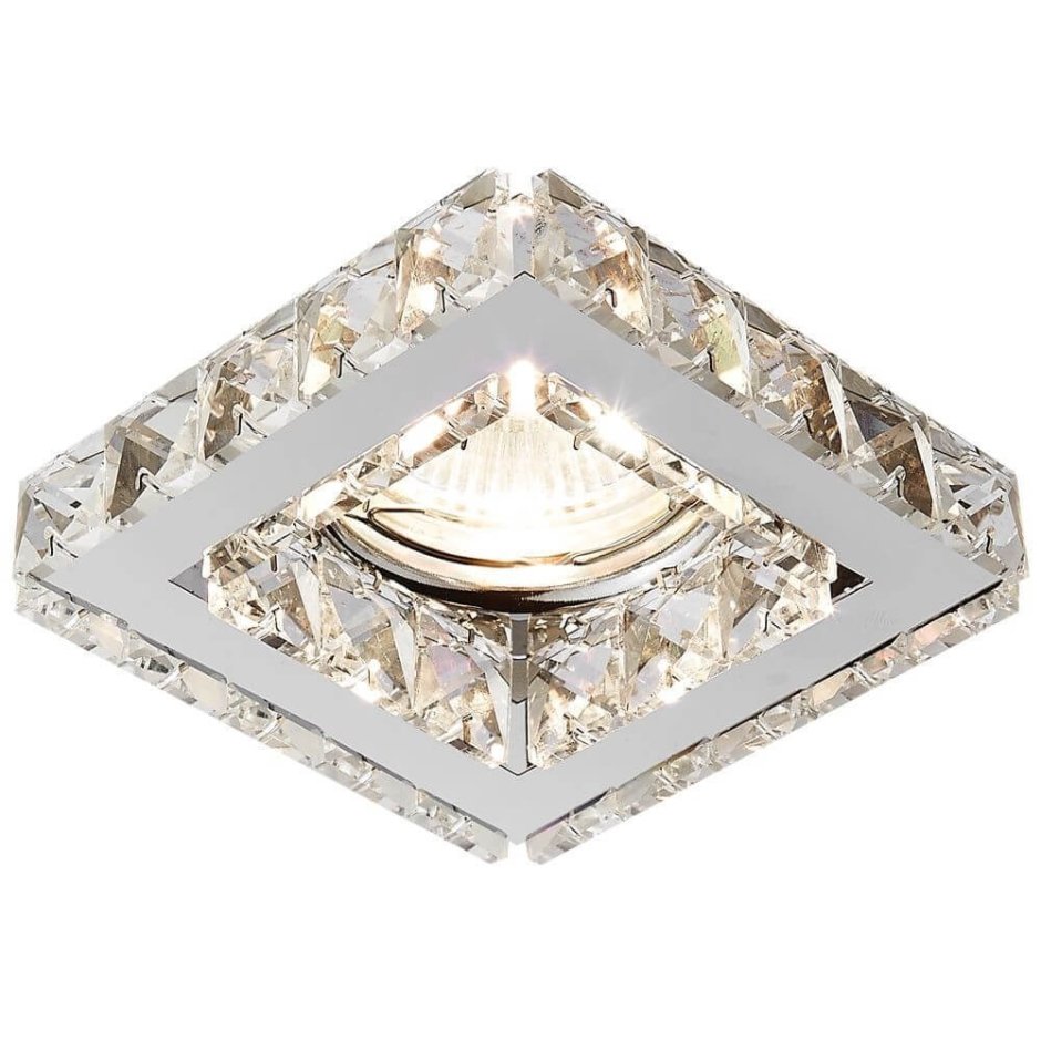 Встраиваемый светильник Crystal k110 CL/Ch_amb