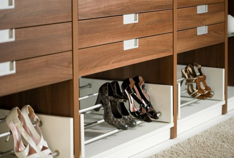 Полка для обуви в шкаф