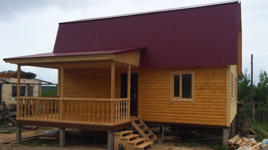 Дом на сваях под ключ