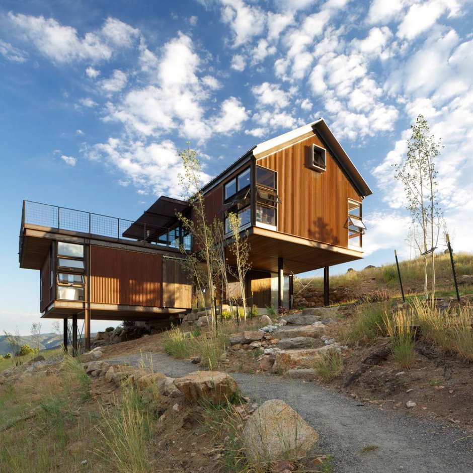 Дом на сваях Лос Анджелес