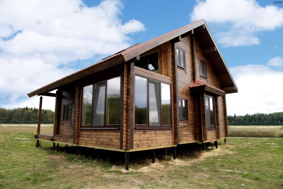 Дом на сваях