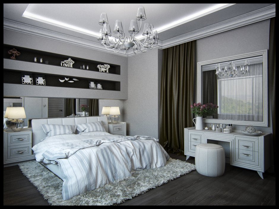 Мебель для спальни в стиле Неоклассика