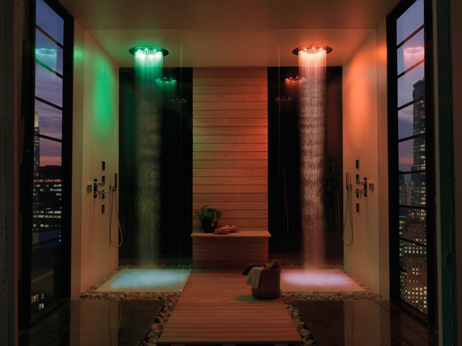 Dream - Rectangular Flat Light RGB Cromotherapy Bossini