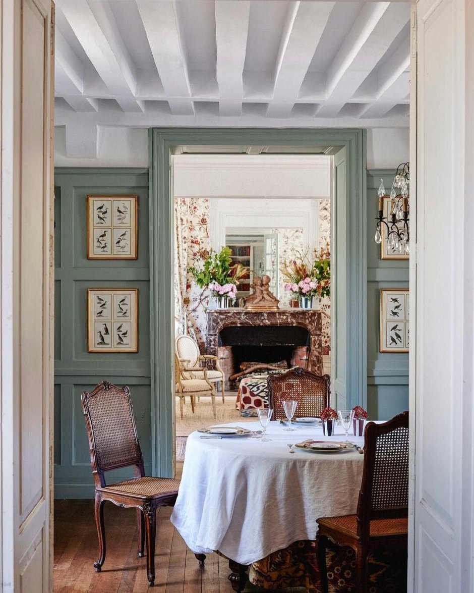 Французский стиль в интерьере дома