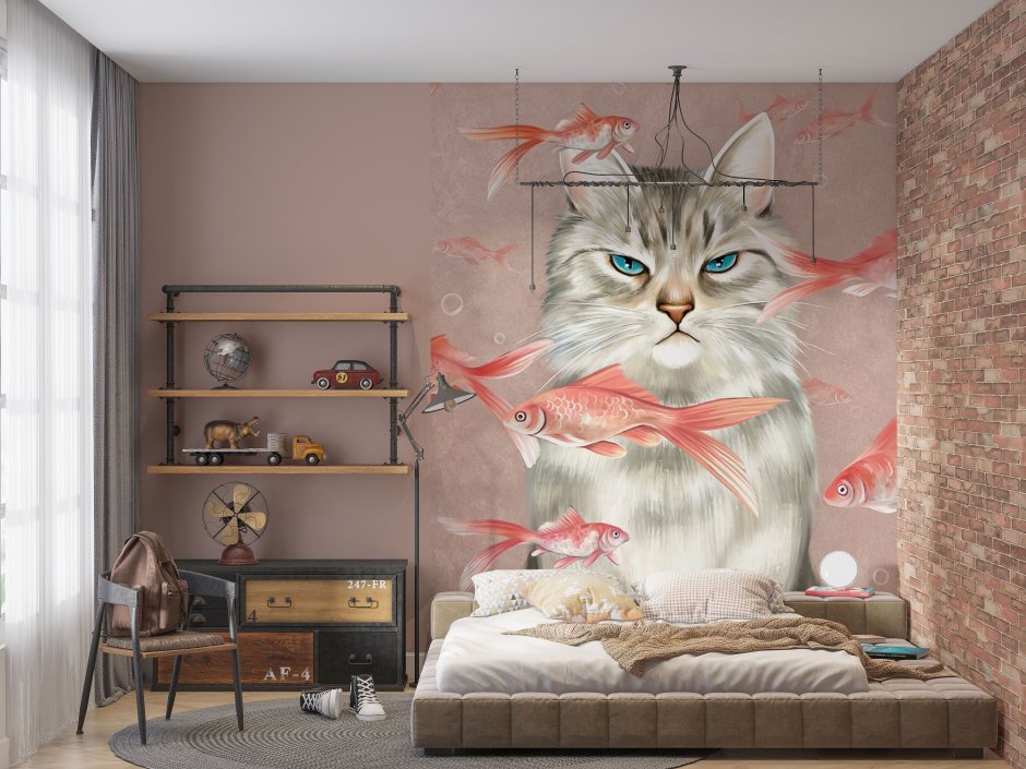 Кошачья стенка
