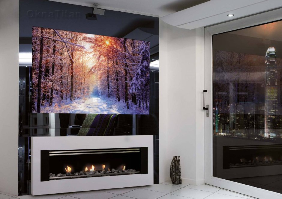 Телевизор Luxurite Glass Mirror led 82" 82"