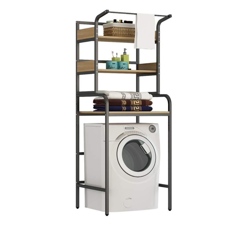 Санфлор стеллаж над стиральной машиной
