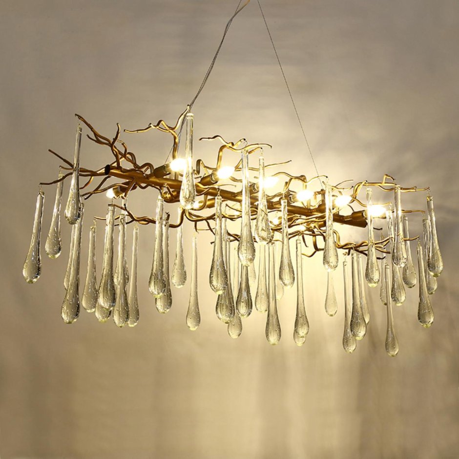 Люстра fairytree Chandelier Amber Pendants 80