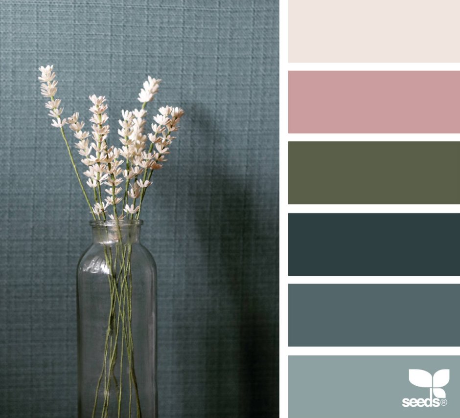 Цветовая палитра пантон шалфей