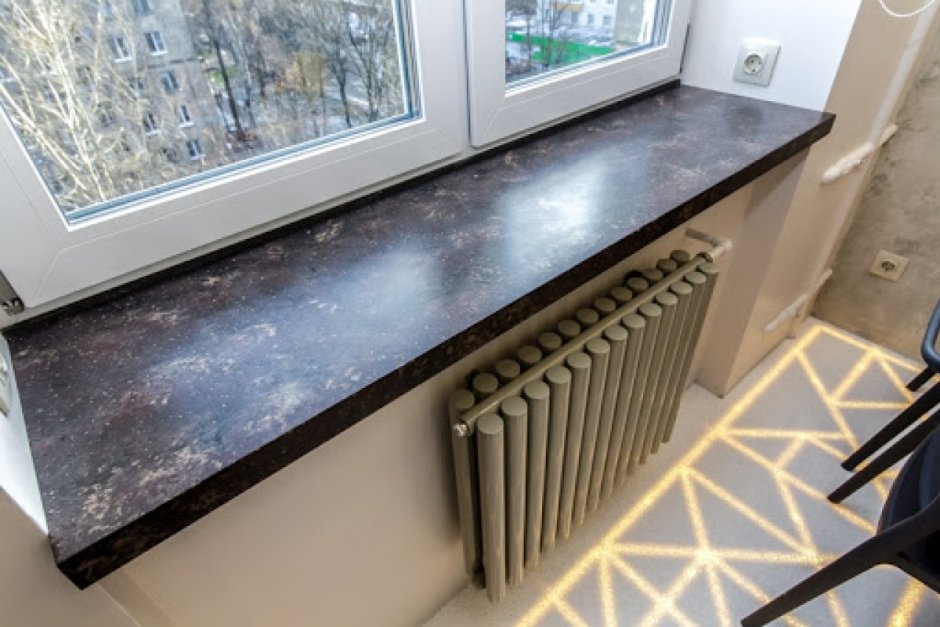 Corian искусственный камень подоконник