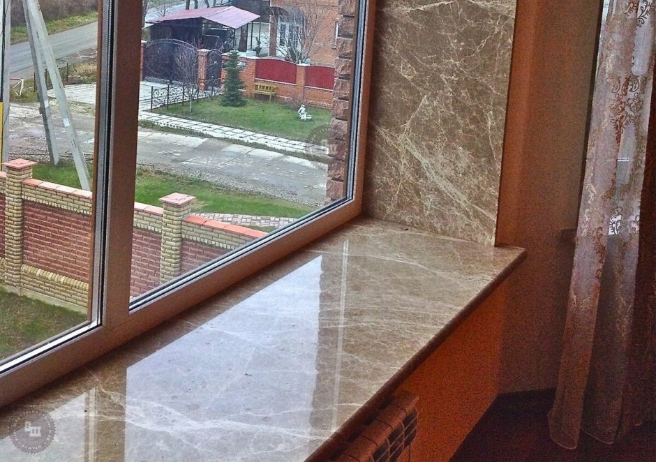 Оконные откосы из керамогранита