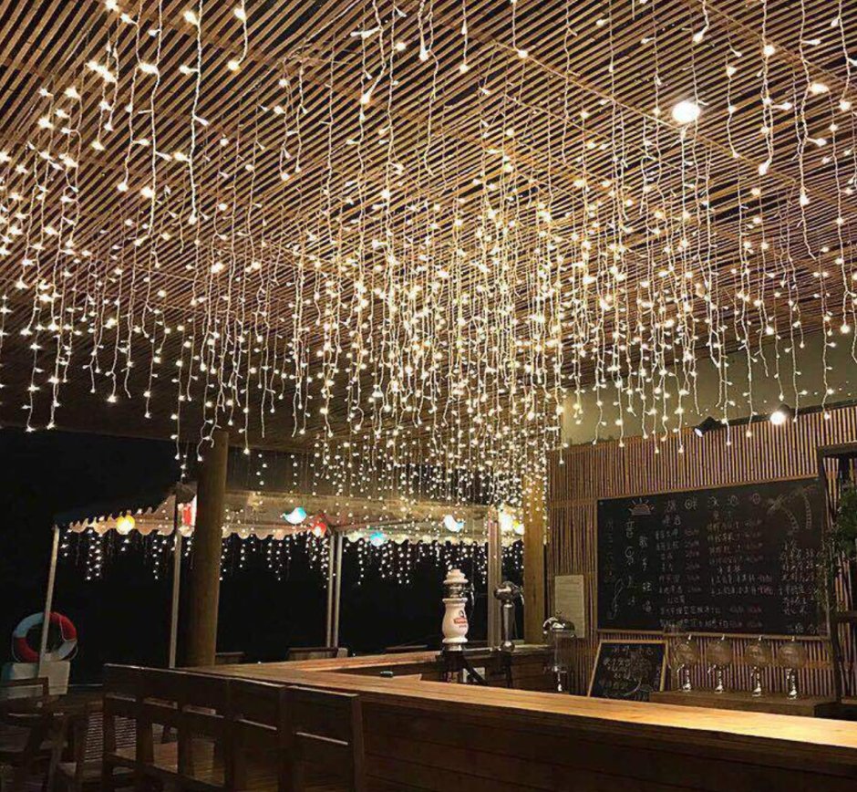 Гирлянда Curtain Lights 96 лампочек