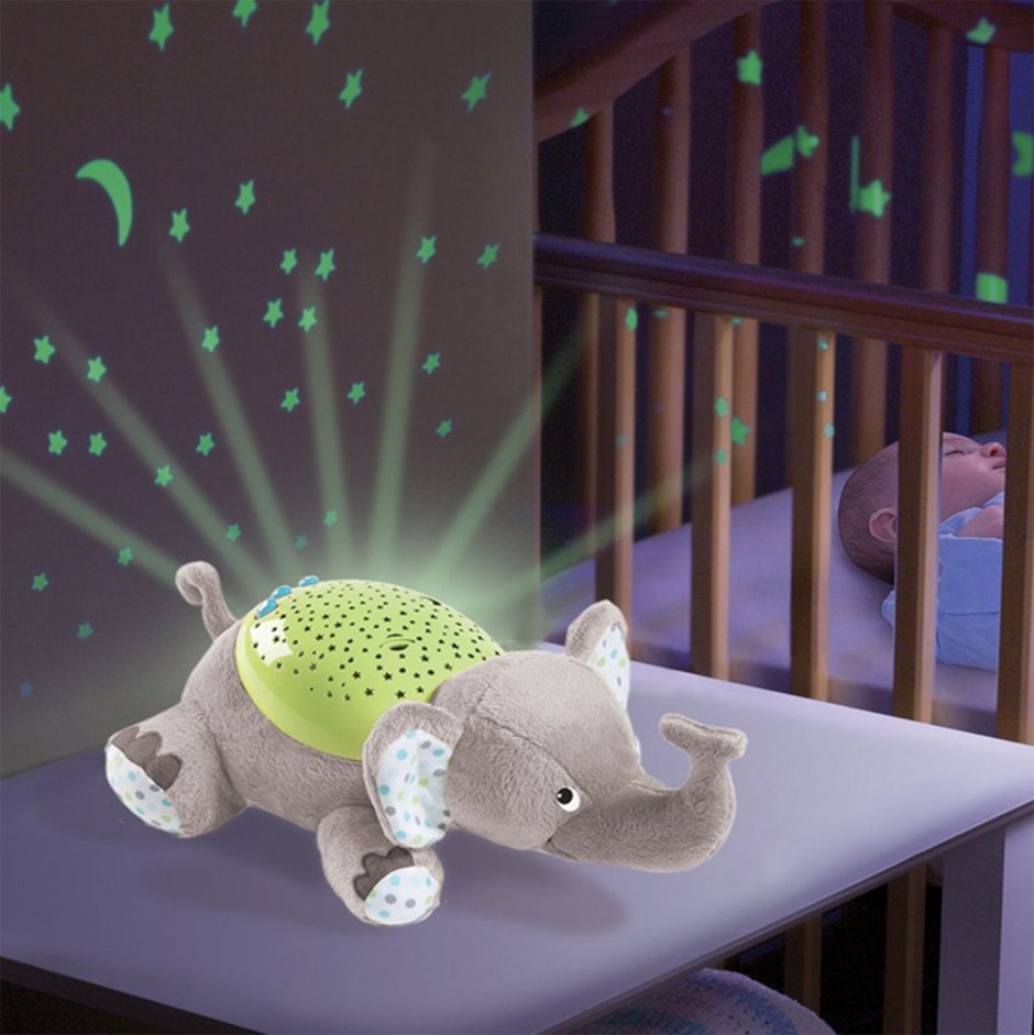 Светильник-проектор звездного неба Summer Infant Eddie the Elephant