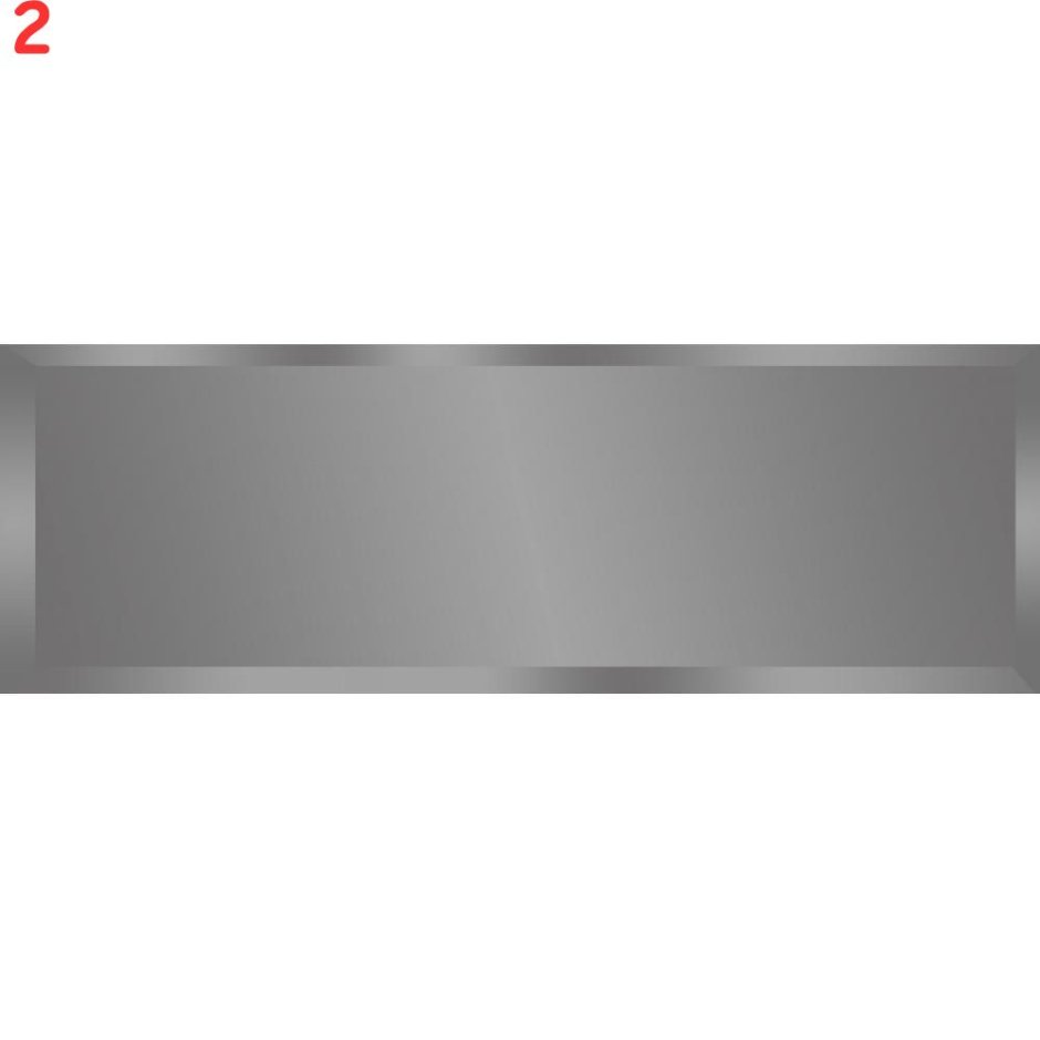Плитка зеркальная Mirox 3g прямоугольная