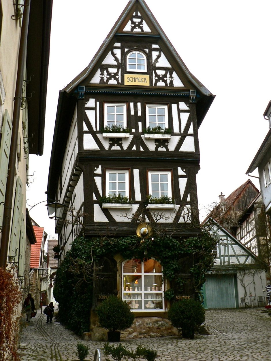 Фахверковая архитектура Германии 16 век
