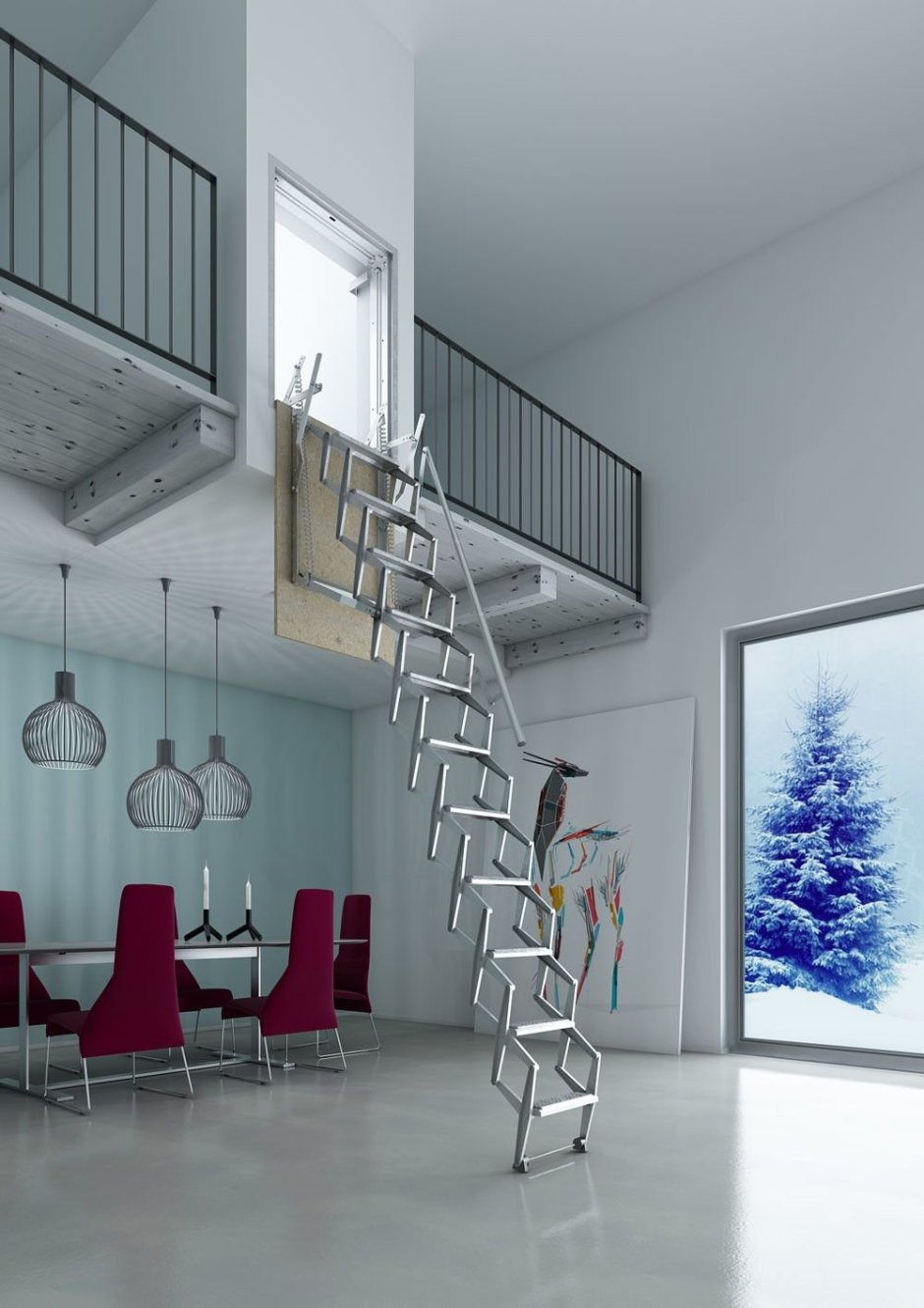Лестница-люк Loft Ladder