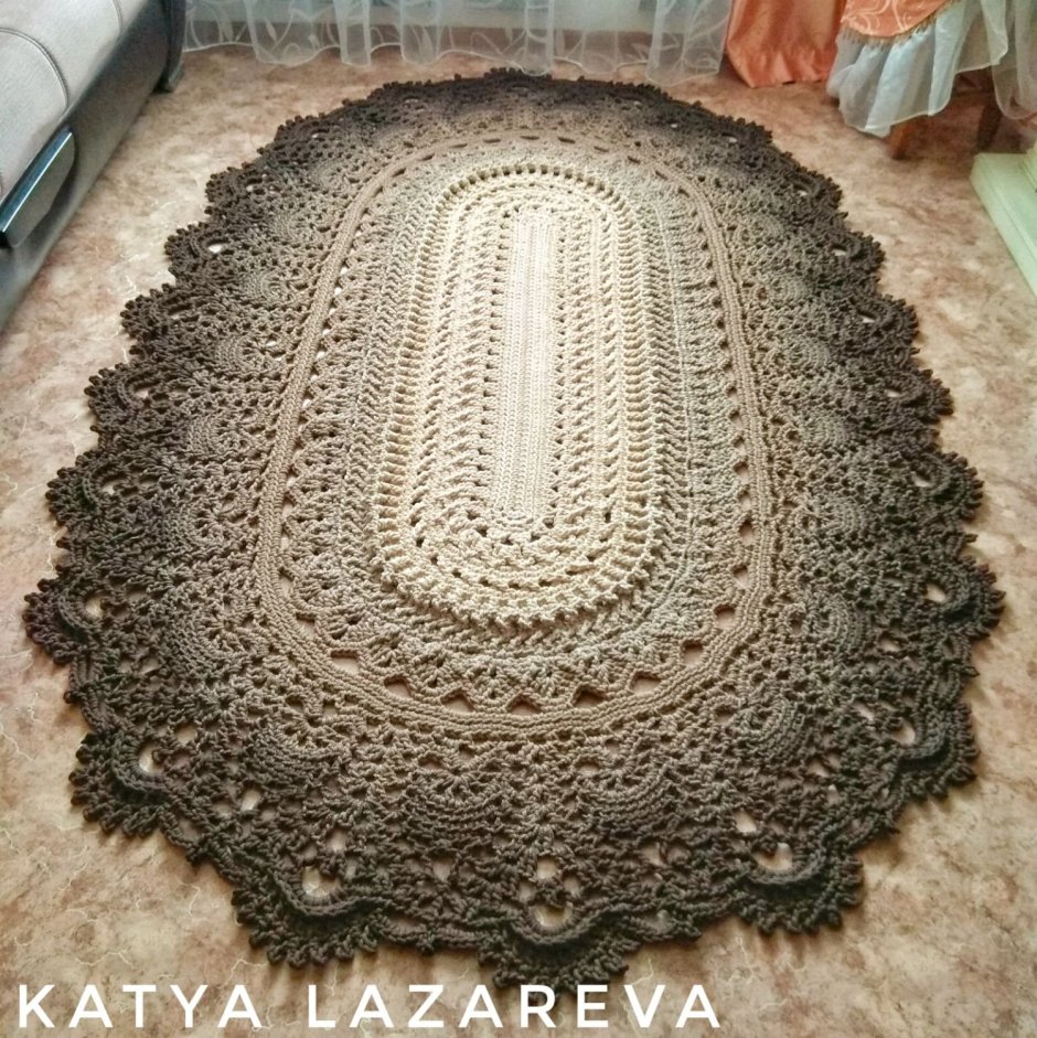 Ковры из полиэфирного шнура Майское чудо