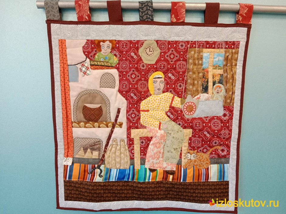 Лоскутное панно своими руками