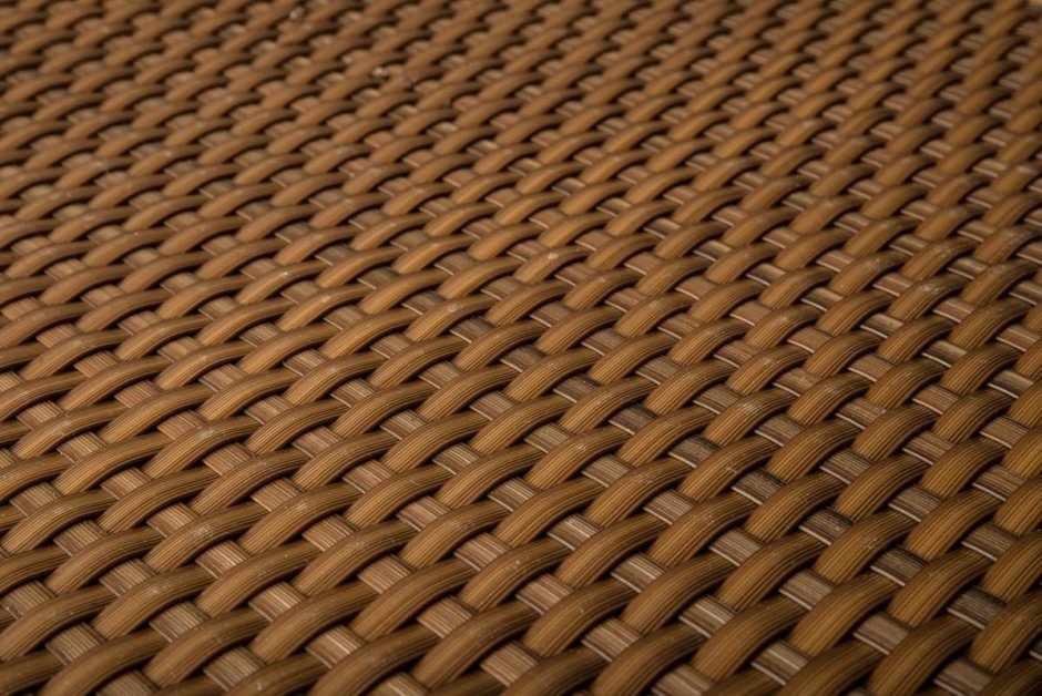 Коврик из искусственного ротанга