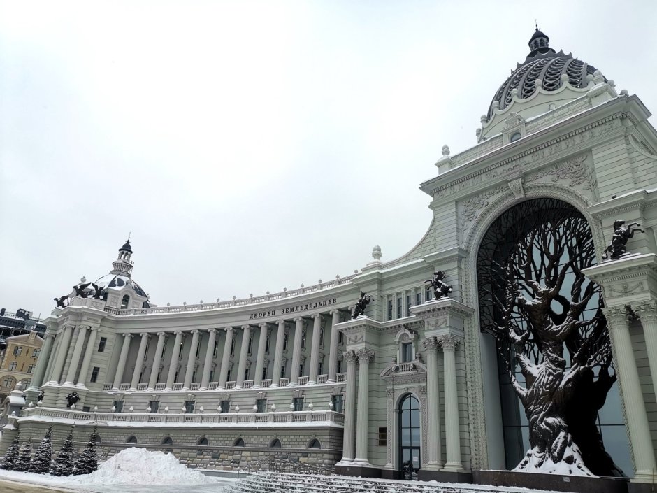 Казань дворец земледельцев горгульи