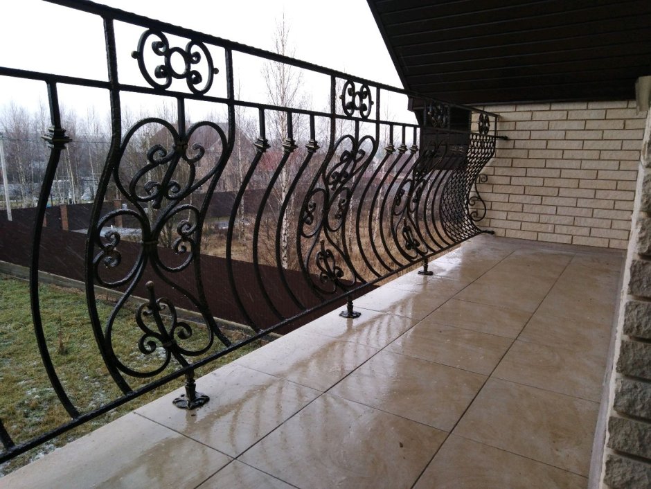 Балконные решетки кованые