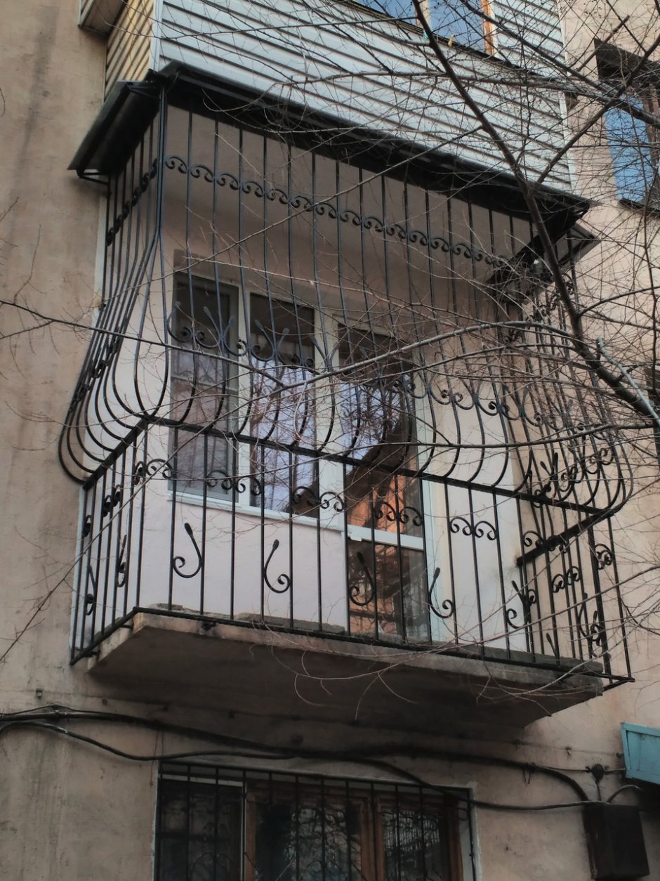 Красивые решетки на балкон