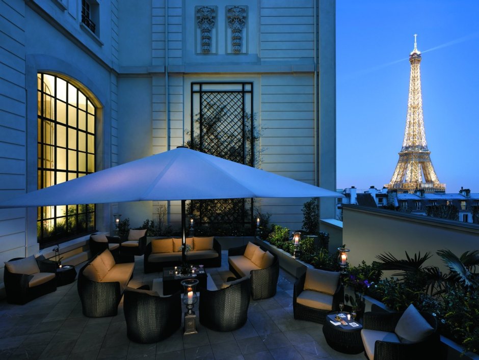 Отель Shangri la Париж Франция