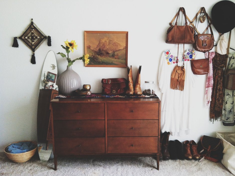 Photo Art walks around the Apartment hairy Home Vintage