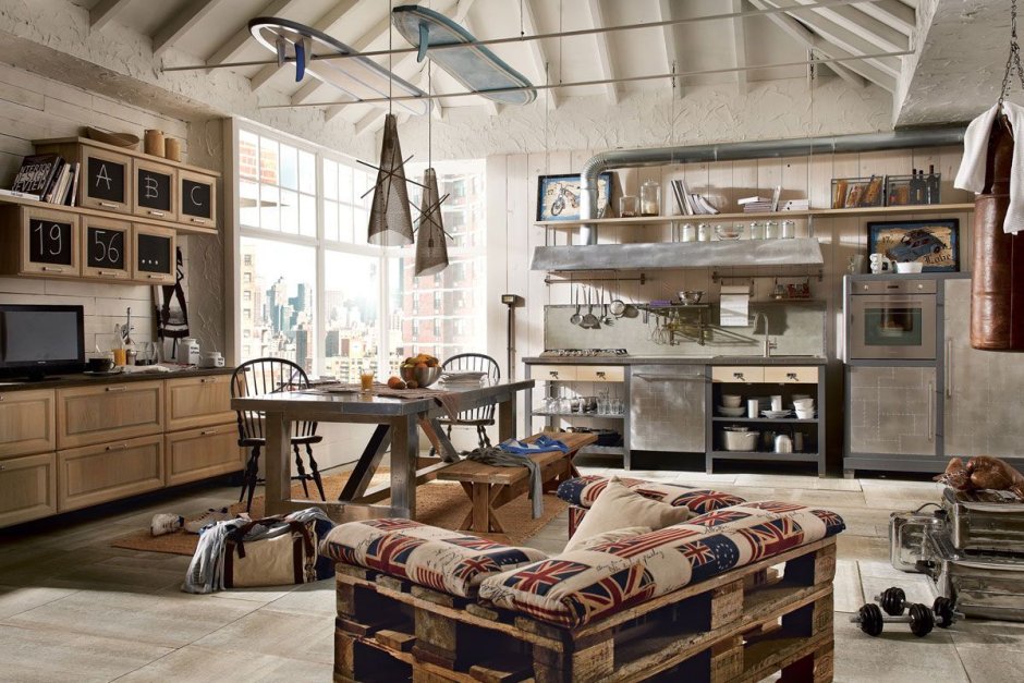 Кухня Loft Marchi Group