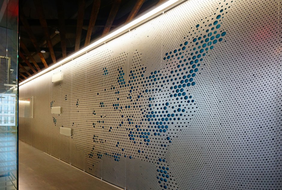 Акустические перфорированные панели "Armax-Wall" АПСМ 1000/100