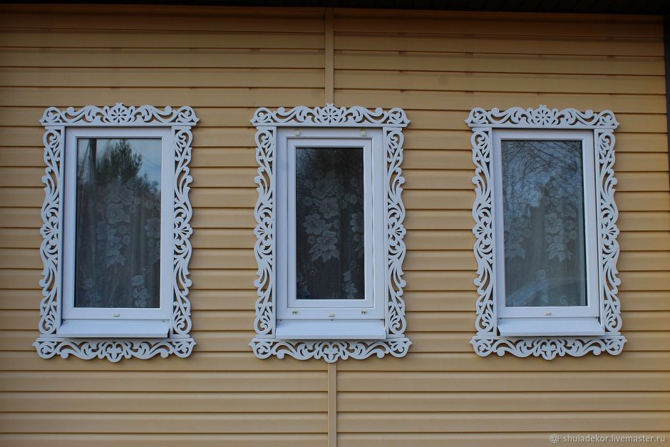 Владимирская пропильная резьба наличники