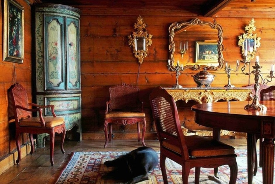 Купеческий стиль в интерьере