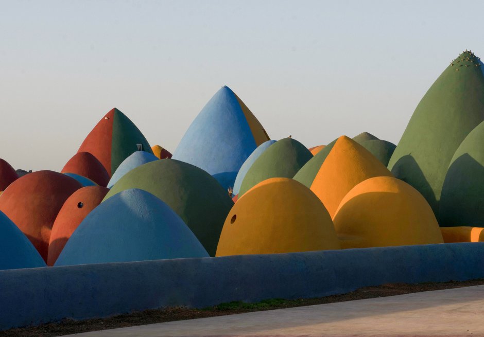 Кластеры конфетных куполов (остров Гормуз Ирана)