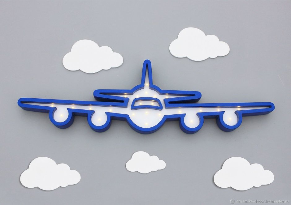 Ночник "самолет Airbus a320"
