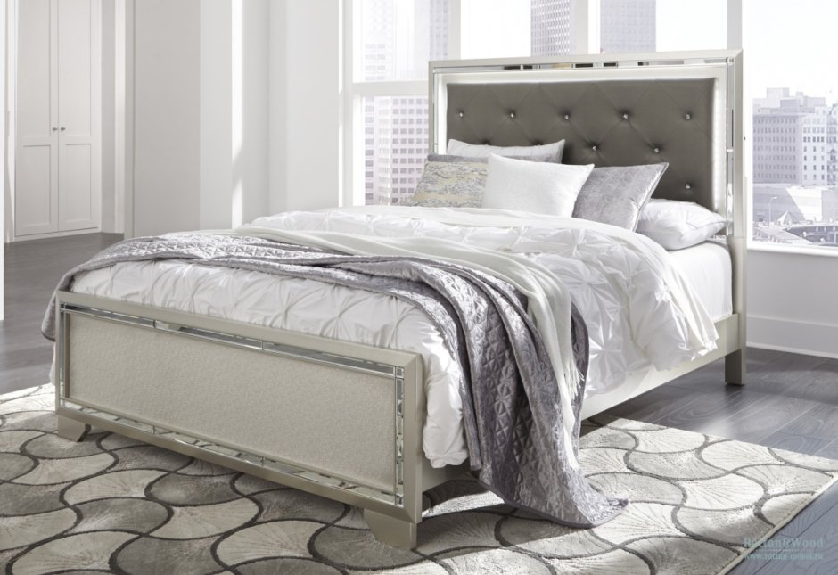 Кровать Queen Size 153х203 Demarlos, Ashley Furniture схема