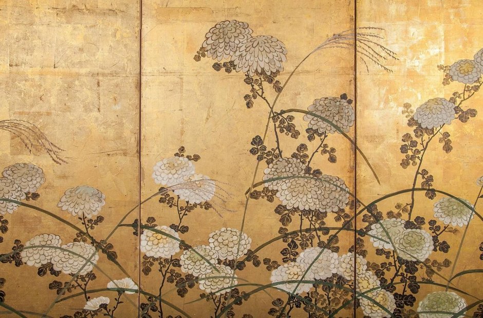 Japanese Paintings of grass
