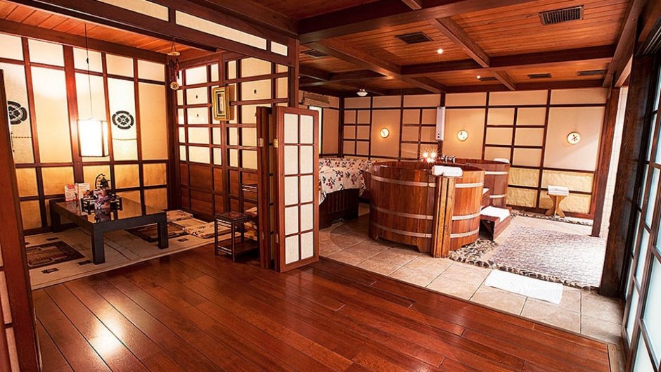 Офуро японская баня