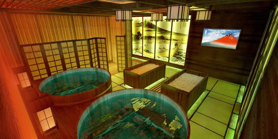 Японская баня сэнто