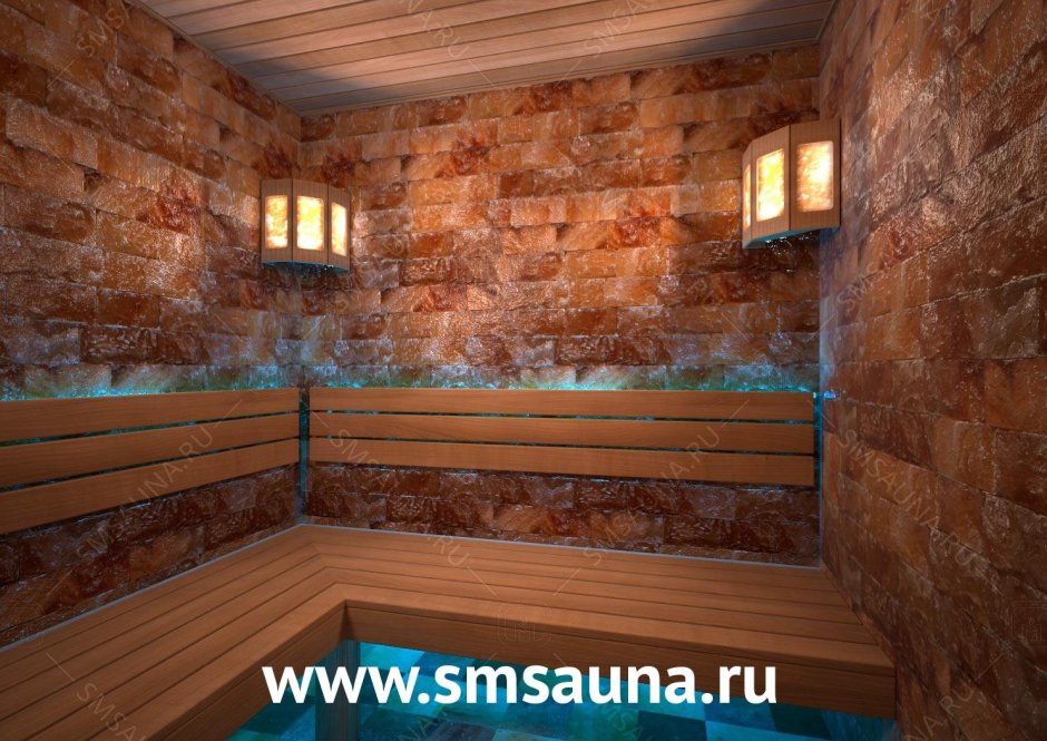 Баня с соляной комнатой