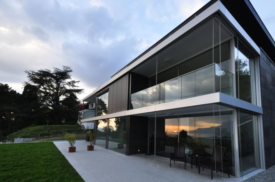 Проекты стеклянных домов