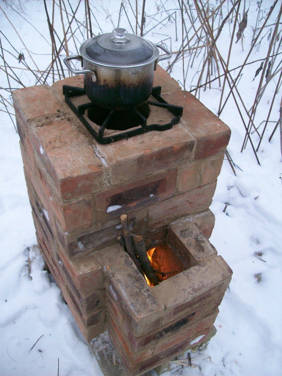 Простая печь для дачи
