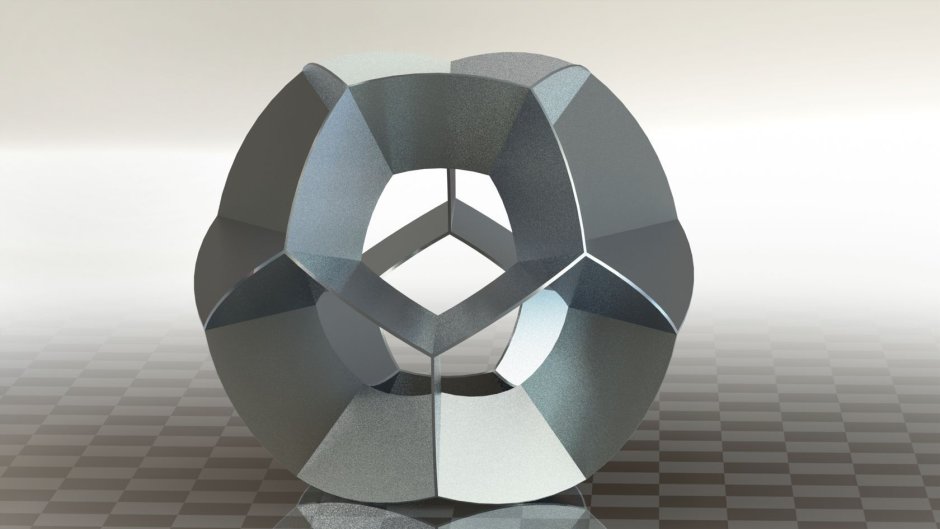Додекаэдр в solidworks