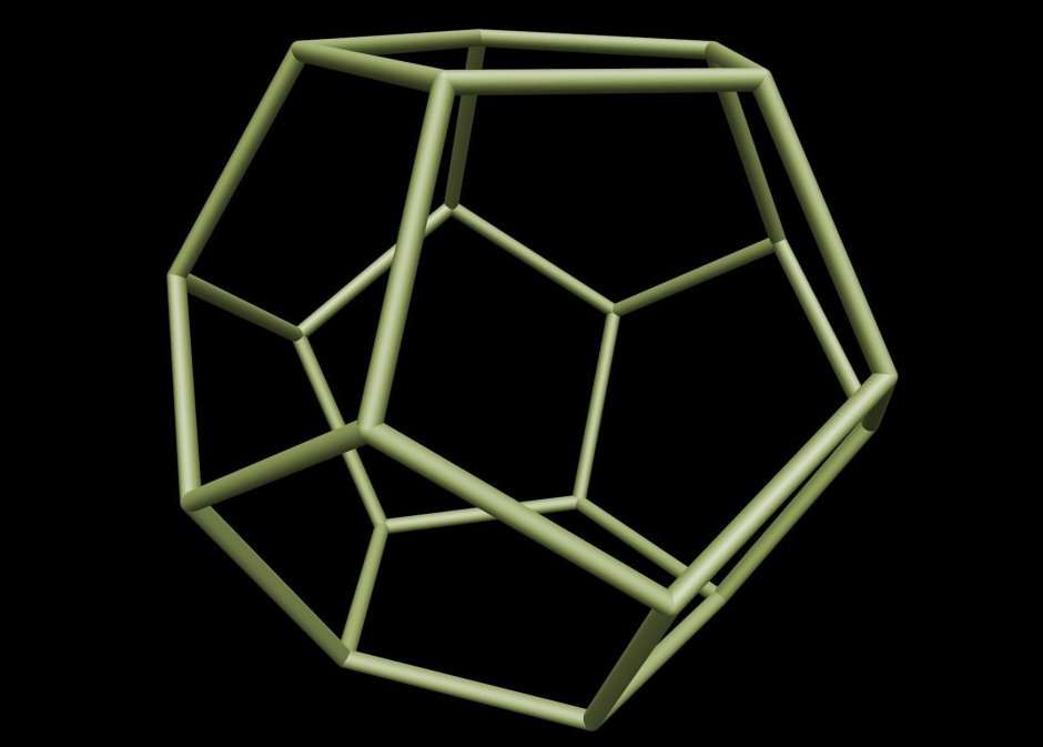 Додекаэдр 3ds Max