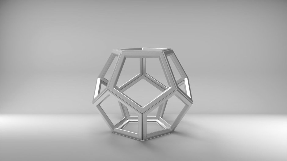 Додекаэдр 3d